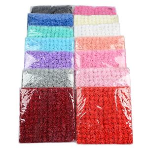 144pc/bag 2cm Foam Foam Rose Bouquet Prouquet الزفاف