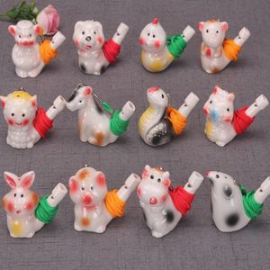 Whistle Waterbirds whistles Children Gifts Ceramic Water Ocarina Arts And Crafts Kid Gift Many Styles A217163