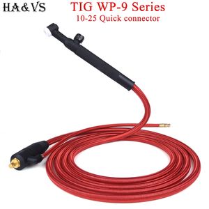 Wholesale welding cable wire for sale - Group buy wp9f fv tig welding torch quick gas electric integrated hose cable wires m ft euro connector