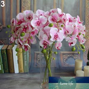 1 PC Artificial Falso Borboleta Orquídea Pano Flor Bonsai Casamento Estágio Festa Jardim Home Varanda Decoração Ano Novo Produtos