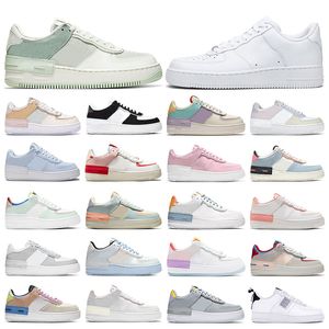 Sapatos de plataforma Shadow Women Treiners 1 Spruce Aura pálida pistachio pistache de geada utilitário branco preto aurora pulso de pulso de homens esportes ao ar livre tênis esportivos ao ar livre