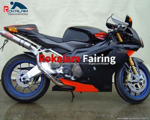 Aprilia RSV1000R RSV 1000R 2003 2004 2005 2006 오토바이 페어링 RSV 1000 R 03-06 레드 블랙 차체