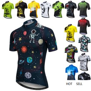 Bisiklet Jersey Astronot Giyim Ropa Ciclismo Hızlı Kuru Bisiklet Bisiklet Gömlek