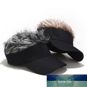 Homens peruca boné de beisebol cravado cabelos de moda chapéu mulheres casual ajustável Outdoor personalidade criativa bonés alternativos Acessórios de fábrica Preço especialista em design