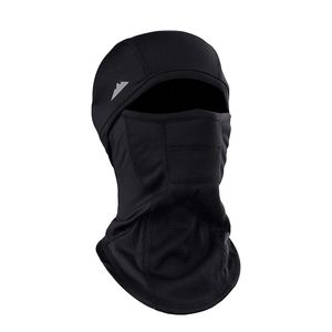 Universelle schwarze Skimaske, warme Winter-Gesichtsmaske, kältebeständige Wetterausrüstung für Motorradfahren, Motorreisen, Skifahren, Snowboarden