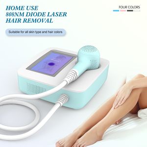 Handhållen Mini Hem Använd Epilator 808nm Diode Laser Hela Body Hair Removal Beauty Machine