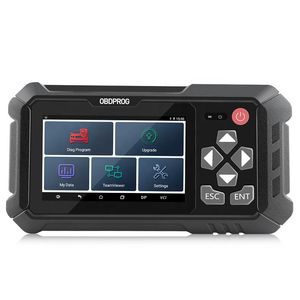 OBDPROG M500 OBD2 スキャナー走行距離計補正プロフェッショナルオイルリセット車診断ツール