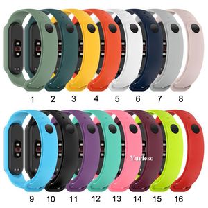 Replacement Accessories Silicone Wrist Strap Colors Watch Band For Xiaomi Band 5 Bracelet New Wristband For MI Band 5 factory Hot Cheap