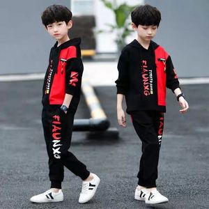 Jungen Kleidung Set Sweatshirt Hosen 2 Stück Outfit Frühling Herbst Kinder Sport Anzug Kinder Kleidung 7 8 9 10 11 12 jahre