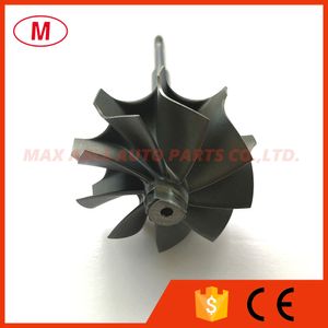 K16 49 / 55mm 9 Blades Journal Rulman Turboşarj Turbo Türbin Mil / Türbin Mil Tekerlek / Türbin Tekerlek Kartuş / Chra / Çekirdek