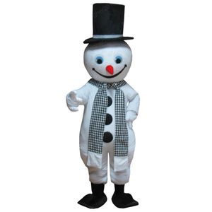 Hallowee svart hatt snögubbe maskot kostym högkvalitativ tecknad anime tema karaktär karneval vuxen unisex klänning jul födelsedagsfest utomhus outfit