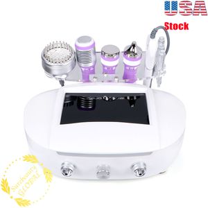 Profissional da pele de levantamento de pele MicroderMabrasion Dispositivo anti envelhecimento Facial Terapia Microcurrent LED Luz Ultrasonic Rejuvenation Máquina