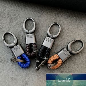 Car Keyring Leather Horseshoe Buckle for Keychain Car Key Rings Key Chain foKeychain for Mini Cooper for Renault Key