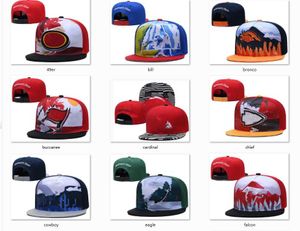 New 2021 Football Snapback Hats Cap All Color 16 Team Hats Mix Match Order All Caps Top Quality Hat