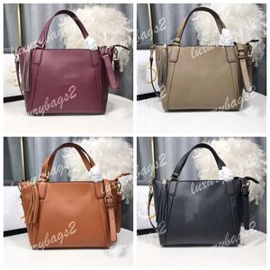 Designer Totes Bolsas Bolsas De Couro Genuíno Mulheres Crossody Alta Qualidade Grande Capacidade Ombro Fringed Purse Messenger 2021 New ixpsia saco de compras