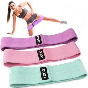 Gummi Elastische Sport Booty Band Yoga Gym Training Stoff Elastische Bands Übung Widerstand Bands Workout Für Dropshipping H1026