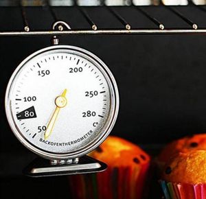 Cozinha Forno Elétrico Termômetro Aço Inoxidável Forno Forno Termômetro Ferramentas de Cozimento Termômetro Mecânico de Cozinha 50 -280 ° C 2021