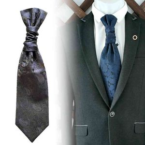 Necktie Scarf Corbata Blue Jacquard Hong Kong