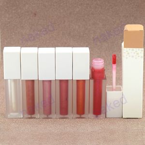 fornecedor de fábrica Gloss Lip Gloss Maquiagem com ácido hialurônico, hidratante, alto brilho, lábios hidratados, batom fosco de longa duração e aparência mais cheia