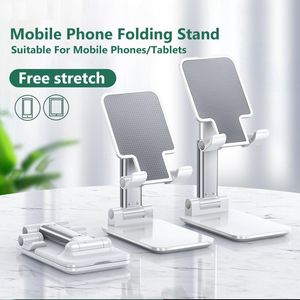 Mobiltelefonhållare står för iPhone x 11 12 Xiaomi Samsung Holdstand Desk Ipad Tablet Lazy Person Bracket Portable