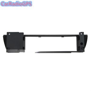 En DIN-bilradioinstallation Fascia för 2004 2005 2006 2007 2008 2009 2010 BMW X3 (E83) Stereo Frame Panel Kit