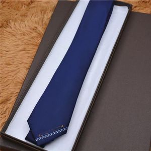Ties Men's Letter Tie Silk Necktie Gold Animal Jacquard Party Wedding Woven Fashion Design with box