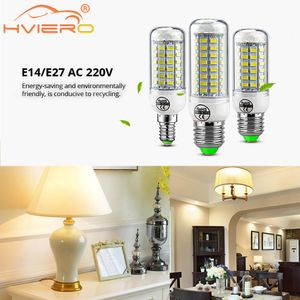 220 V GU10 LED Lampa E14 świeca Światło E27 Corn G9 3W 5W 7W 9W 12W 15W Bombilla B22 Oświetlenie żyrandola