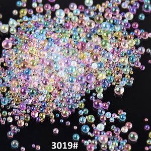 10g Pack Mini Bubble Ball Caviar Beads Mixed 0.6-3mm Tiny Beads For Glass Globe Silicon Mold Filler Charms 3D Nail DIY Craft