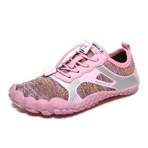 Nowe dziecięce trampki dzieci boso buty plaża buty wodne dla dziewczynek chłopcy oddychające antypoślizgowe sneakers sportowe lekkie buty G1025