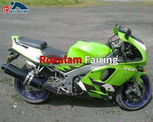 För Kawasaki Ninja ZX 6R 94 95 96 97 ZX6R ZX-6R Green Fairing Body Cover 1994 1995 1996 1997 ABS Motorcykel Fairings