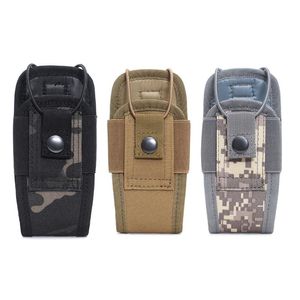 Outdoor Bags Walkie Talkie Holder Bag Multi-purpose Tactical Sports Pendant Military Molle Nylon Radio Mag Pouch Pocket