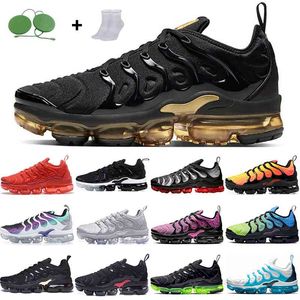 2021 tn plus women running shoes Black Royal white Red Shark Tooth Sunset Lemon Lime Cool Grey Purple chaussures mens trainers sports