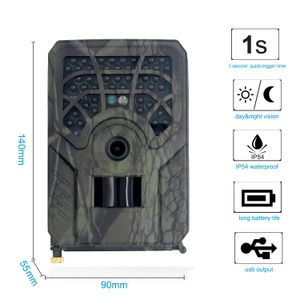 Wholesale trail hunting camera night vision resale online - PR300 Hunting Camera Infrared Outdoor Wildlife Detector Game Trail Night Vision Waterproof Surveillance Cam Photo Trap