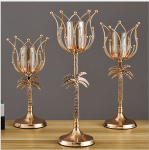 Novos castiçais de ferro forjado candelabro adereços decoração de casa candlesticks mesa de velas de velas de velas ornamentos