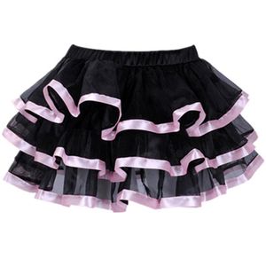 スカートS-6XLファッションフッフィー10代の少女アダルトレディースPettiskirt Tutu Party Dance Skirt