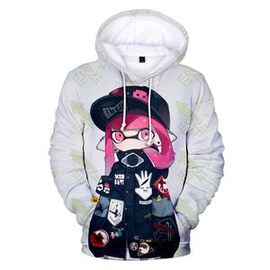 Splatoon 3D Baskı Hoodies GRAFFITI Çekim Oyunu Kazak Erkek Kadın Moda Büyük Boy Hoodie Harajuku Çocuklar Oğlan Kız Streetwear S0803