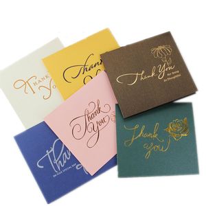 thank you cards greeting cards business card top grade color bronzing ,Thank You for your business partners, customers, guest, with