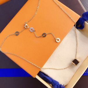 2021 Necklace short pearl chain orbital necklaces clavicle chains pearlwith women's jewelry gift