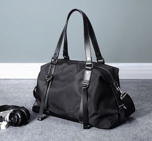 Men Sports Fitness Pack Cylinder One Shoulder Sport luxurys Bag Women's Handbags Travel Bags Nylon Waterproof Handbag Package