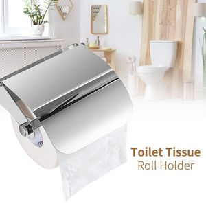 Toilet Paper Holders Bathroom Stainless Steel Holder Wall Mounted Roll Accessories 1pcs Accessory Mount