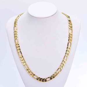 Factory Whole 18k Real Gold Plated Chain Long Digns Custom Smycken 24K Guldpläterad Halsband