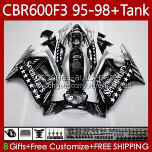 F3 Body Kit. großhandel-Körper Tank für Honda CBR F3 F3 CC Fs Karosserie No SevenStars CBR600 FS CBR600F3 CBR600FS CBR600 F3 cc Verkleidung KIT