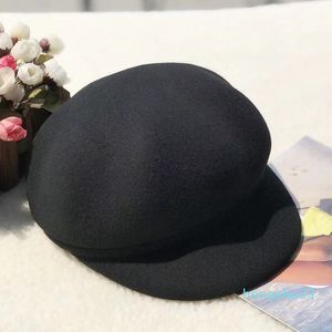 01 Moda męska ośmioboczna beret, wełna, zapewnienie jakości, 2 dostępne kolory, 334