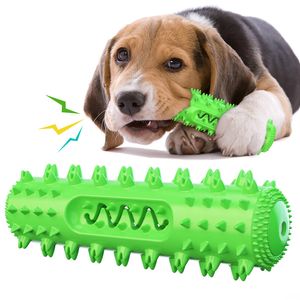 Dog Chew Toy Pet Molar Durable Cleaning Stick Chew Toy Toothbrush Dog Leksaker Dog Tandbrus Ljud Leksaker