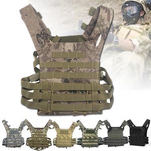 Giacche da caccia Armatura tattica militare Molle Plate Carrier Vest Outdoor CS Wargame Paintball JPC Combat