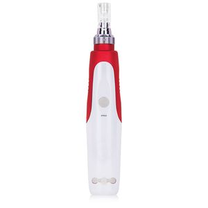 Electric Derma Pen Stamp Auto MicroNeedle Dermapen Cordless DP01 для антивозрастной кожной терапии с 6 шт. 12 Иглы-картриджи