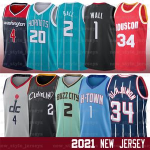 Ball 2 LaMelo John1 Wall Hayward 20 Gordon 4 Westbrook Russell Edwards Anthony Garnett z1 Kevin Towns Sexton Collin Men Basketball Jerseys