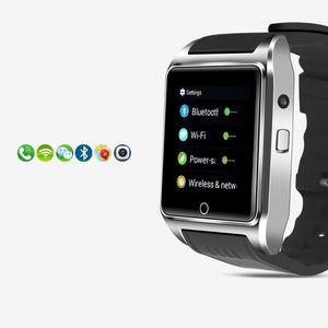 WIFI Smart Watch 512MB/4GB w/Facebook/Twitter/WhatsApp Bluetooth 4.0 Smartwatch w/ Camera Pedometer SIM Card Phone Call