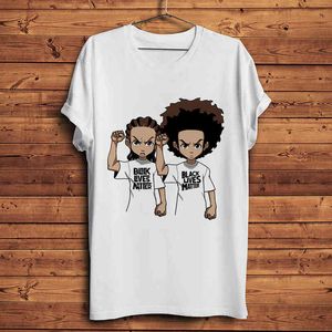 Black Lives Matéria BLM Tshirt Homens Verão Novo Branco Homme Casual Manga Curta T Shirt Unisex Streetwear Tee G1222