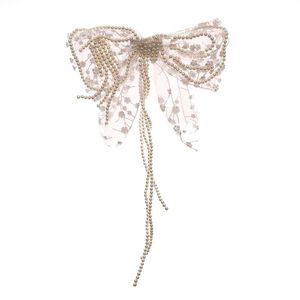 Hair Clips & Barrettes Ly Luxurious Exquisite Pearl Tassel Hairpin Haircomb Girl Wedding Bride Jewelry Gift
